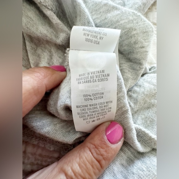 Aerie Women’s Gray Wrap Tie Back Crop Top Size XS - Picture 9 of 12